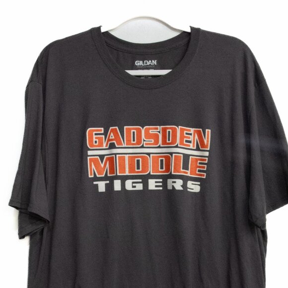 Gildan Performance Gadsden Middle Tigers T-Shirt - Black Size 2XL - Picture 4 of 8